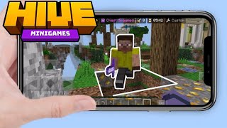 Hive Skywars Trapping On Minecraft PE