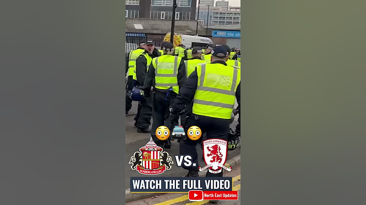 Sunderland vs Middlesbrough Derby Day Kickoff?! - Watch the full video on our channel + Subscribe..