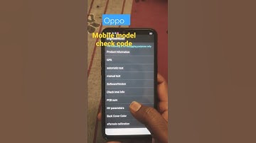 oppo mobile model check code...📱📱