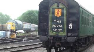 Royal Scot at the Mid-Norfolk Gala, June 2016. by railwayvideos 203 views 7 years ago 4 minutes, 21 seconds