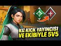 BİR YÜCELİK OYUNCUSU KİCKTEKİ 5V5 KADIN YAYINCILARLA BİRLİKTE VS ATARSA @betoleys