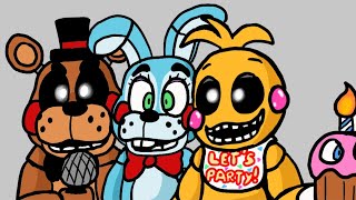 fnaf ar: toy animatronics voice lines animated