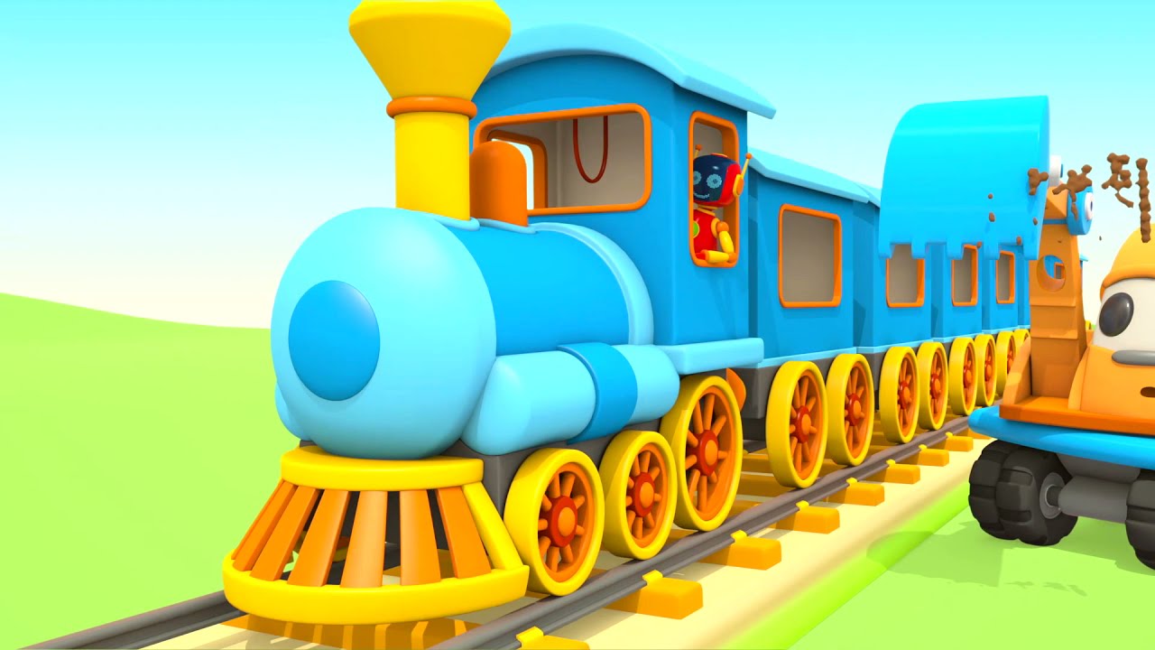 La canzone del trenino con Leo – Gli animali della fattoria | Canzone per bambini