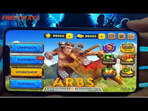 ARBS mod ⚡ how to get Animal Revolt Battle Simulator cheat unlimited golds for iOS Android