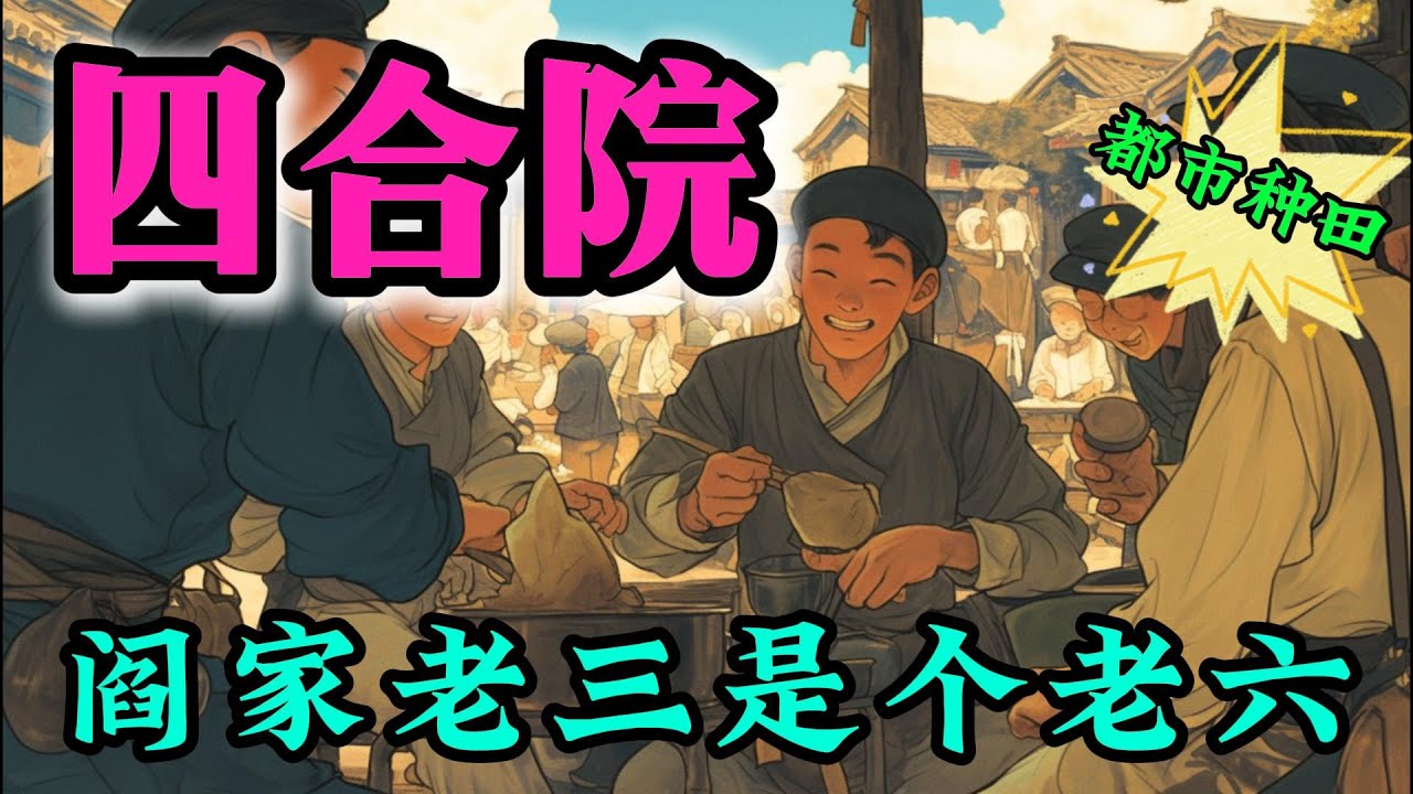 ✨完结文✨必看《四合院：阎家老三是个老六》阎解旷带着一座商场穿越到了四合院的世界，从改变阎家开始，同时调戏一下四合院的众禽，改开  #四合院  #穿越  #有声书 #有声漫画 #一口气看完 #都市种田