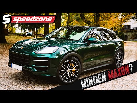 Porsche Cayenne S Coupé (2024): Minden maxon? - Speedzone teszt [4K]