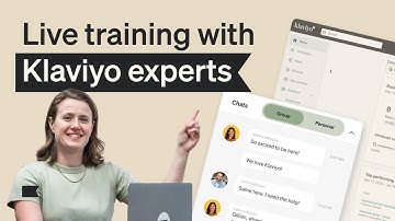 Register for Klaviyo Training: Live Sessions with Experts