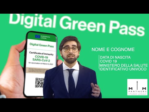 GREEN PASS, COS'É E COME FUNZIONA.   DOTT. GIACOMO TUCCIARELLI