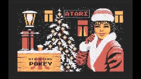 Merry Christmas demo Atari 8-bit demo