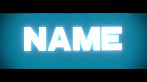 FREE BLENDER INTRO TEMPLATE #3