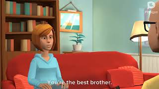 Scene 1: Home Alone (Plotagon Version):Classic Caillou's And Fat Caillou's Revenge 