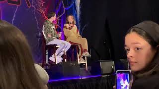 stranger con atlanta mille bobby brown and noah schnapp full gold panel 12/15/19