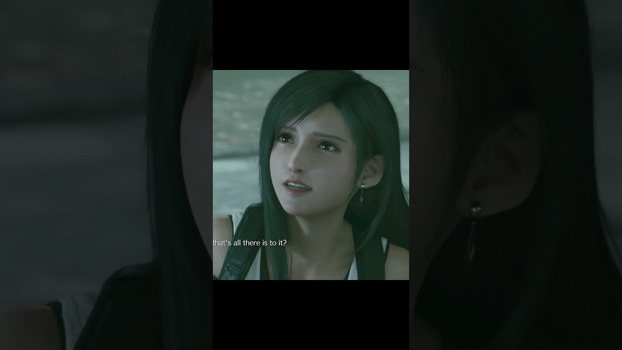 Tifa and Aerith ask Cloud... 