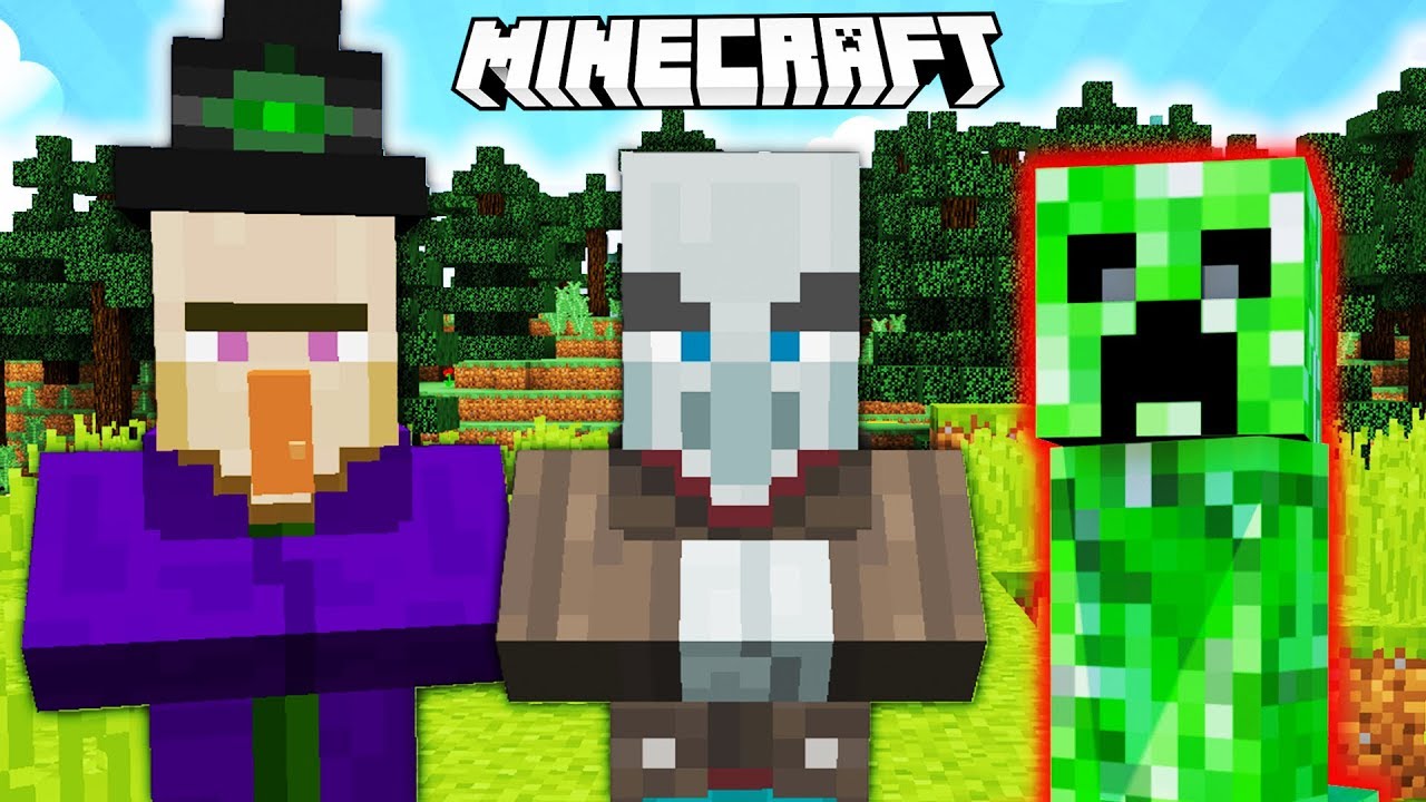 Minecraft Quiz : KTÓRY MOB NIE PASUJE DO RESZTY? - YouTube