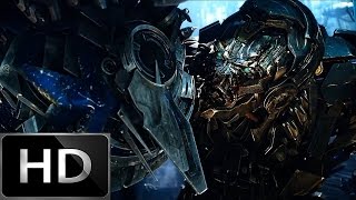 Optimus Prime & Lockdown Knight Ship Scene - Tranformers Age Of Extinction Movie Clip Blu-ray HD