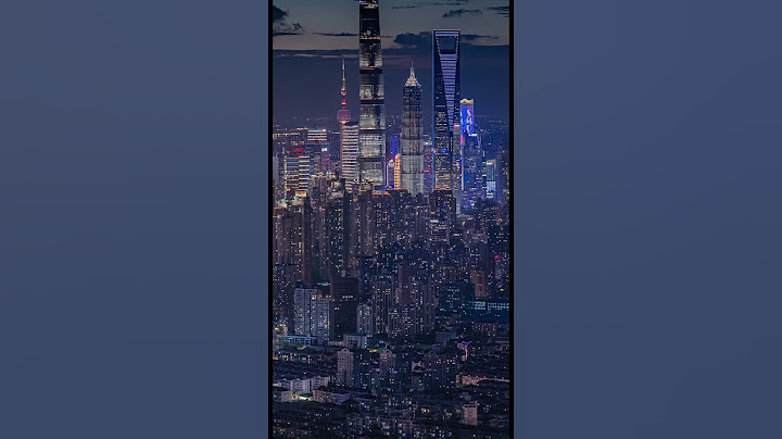 Welcome to futuristic Shanghai City 2077