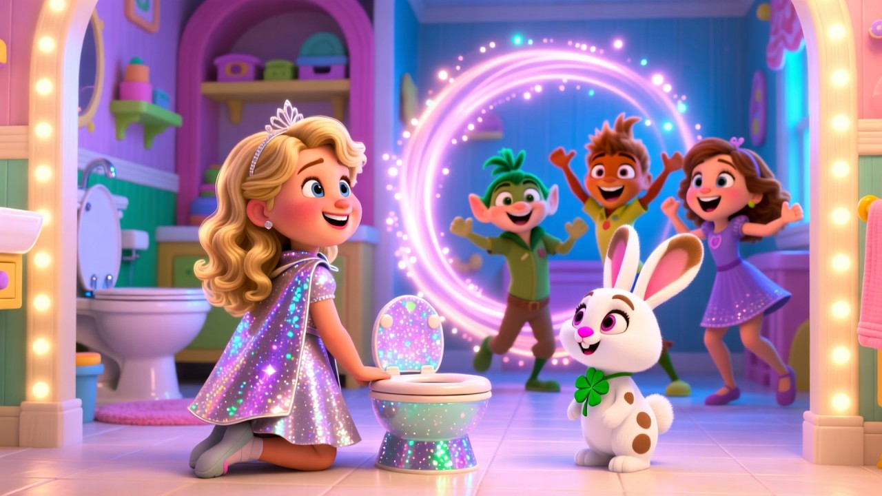 Potty Time with Sofia 🚽🎶 Fun Kids Song | Learn Bathroom Routine with Baby