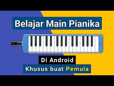 Cara bermain Pianika di hp android ⁉️ Belajar main pianika di android