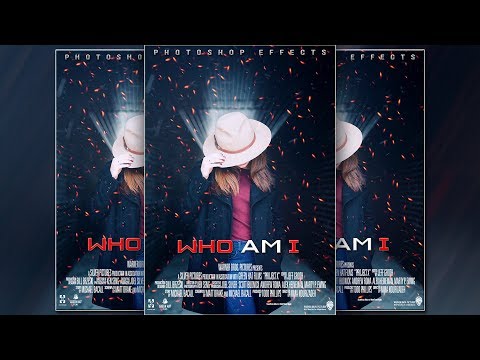 How to Design a movie poster in Photoshop CC Tutorial