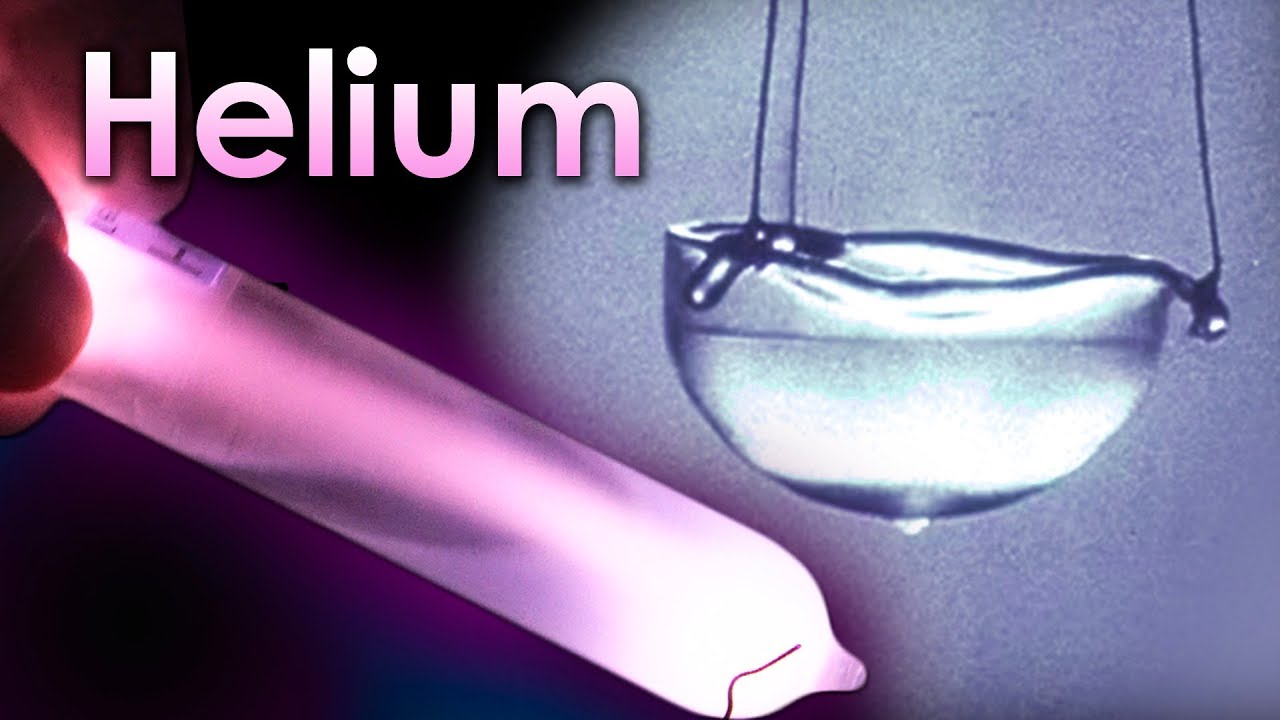 Helium - A SUPERFLUID Element, THAT CAN CLIMB WALLS!