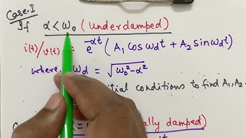 How to solve source free series/ parallel RLC circuit explained under 7 minutes