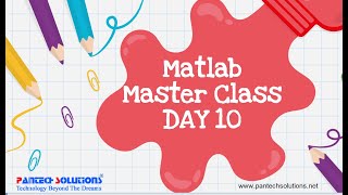 Machine Learning using Matlab-Matlab Master Class Series-Day 10