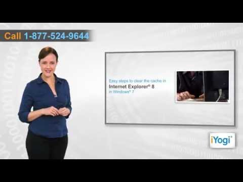 How to clear the cache in Internet Explorer® 8 on Windows® 7