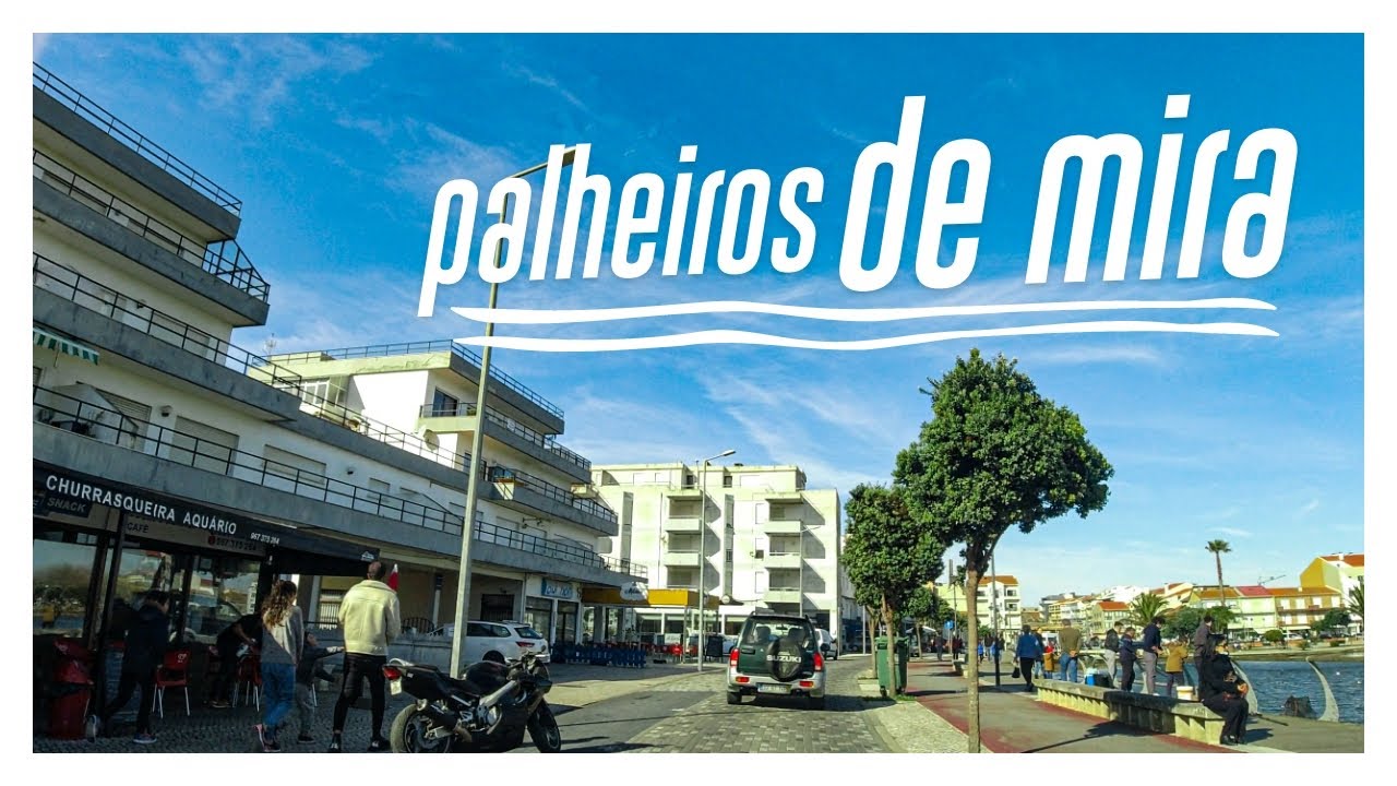 Conduzindo pela Praia de Mira em Portugal | Driving 4K