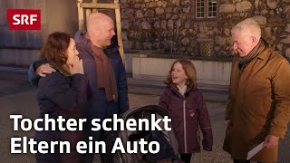 Doppelte Überraschung: Treffen mit Idol Nik Hartmann und neues Auto | Happy Day | SRF