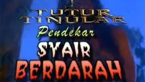 TUTUR TINULAR Episode 18 "Pendekar Syair Berdarah"