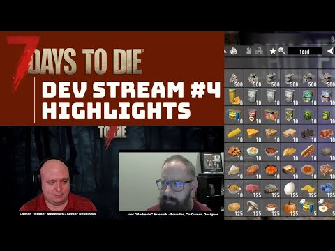 ７days AI Alpha 19 Dev Stream #4 Highlights | 7 Days to Die Alpha 19
