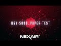 Nsv5000paper test