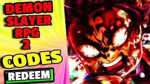 ALL NEW *SECRET* CODES In Demon Slayer RPG 2 CODES | ROBLOX Demon Slayer rpg CODES !
