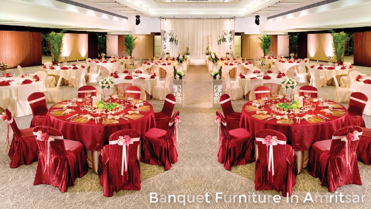 Banquet Furniture - Table, Chair | Manufacturer in Amritsar