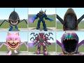 WHO WILL WIN EVOLVED TRALALERO TRALALA VS KISSY PROTOTYPE SPRUNKI FAMILY  EPIC BATTLE IN GARRY'S MOD