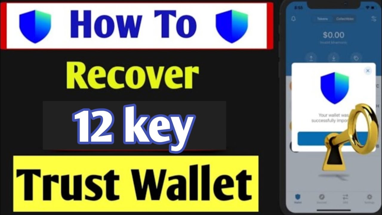 How To Recover Trust wallet secret 12 key!How to Recover Trust wallet Key Phrase Recovery