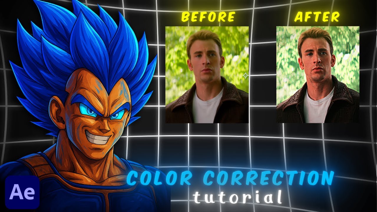 4K Color Correction | After Effects Tutorial - YouTube