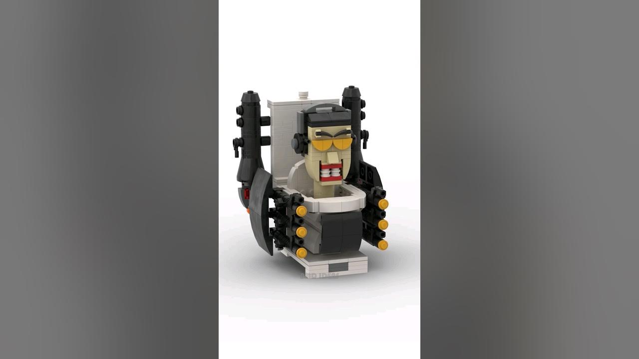 Lego NEW UPGRADED GMAN SKIBIDI TOILET Tutorial in Skibidi Toilet 57 