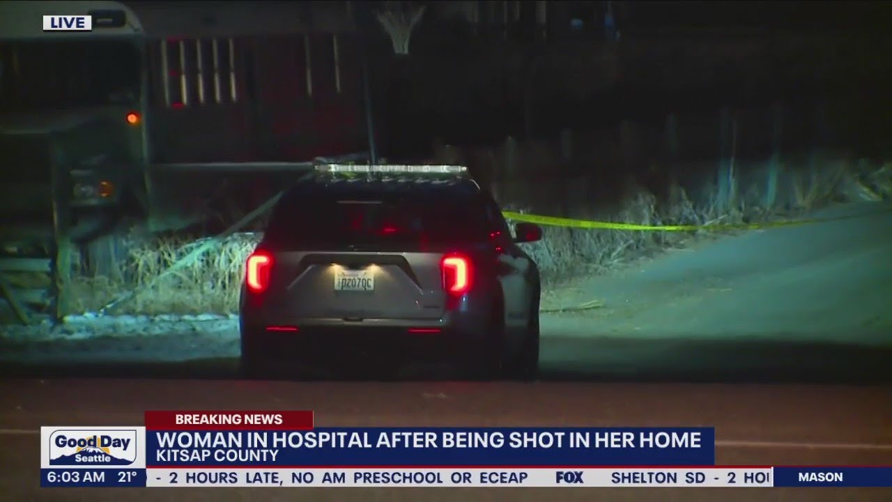 Woman hospitalized after being shot in her Bremerton home | FOX 13 ...
