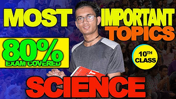 MOST IMPORTANT TOPICS OF SCIENCE CLASS 10TH CBSE/HBSE 🔥80% EXAM COVERED|KUMAR AMIT (SESSION 2023-24)