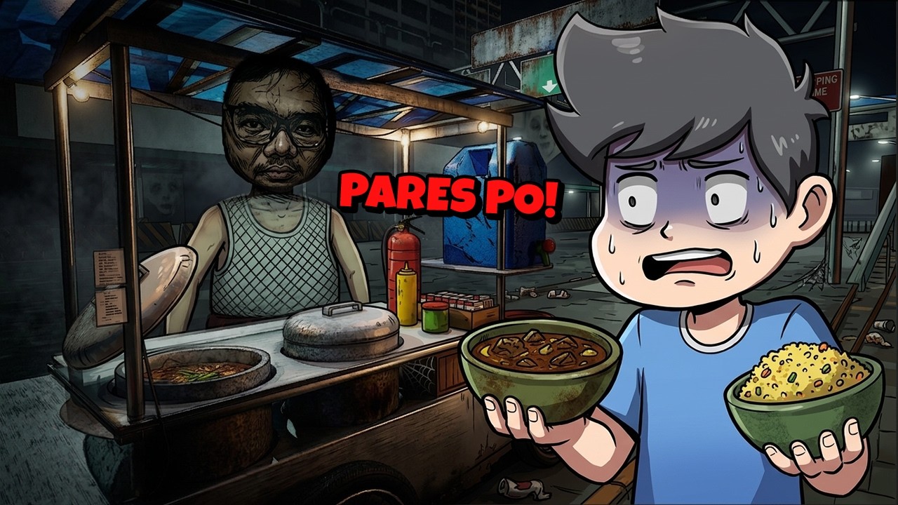 AYOKO na MAG TINDA ng PARES sa GABI may HOLDUP
