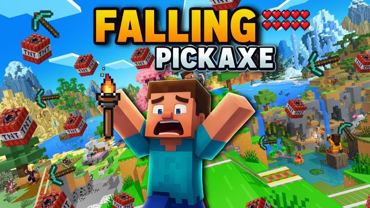 🔴Minecrafters Beware FALLING PICKAXES Are Coming!