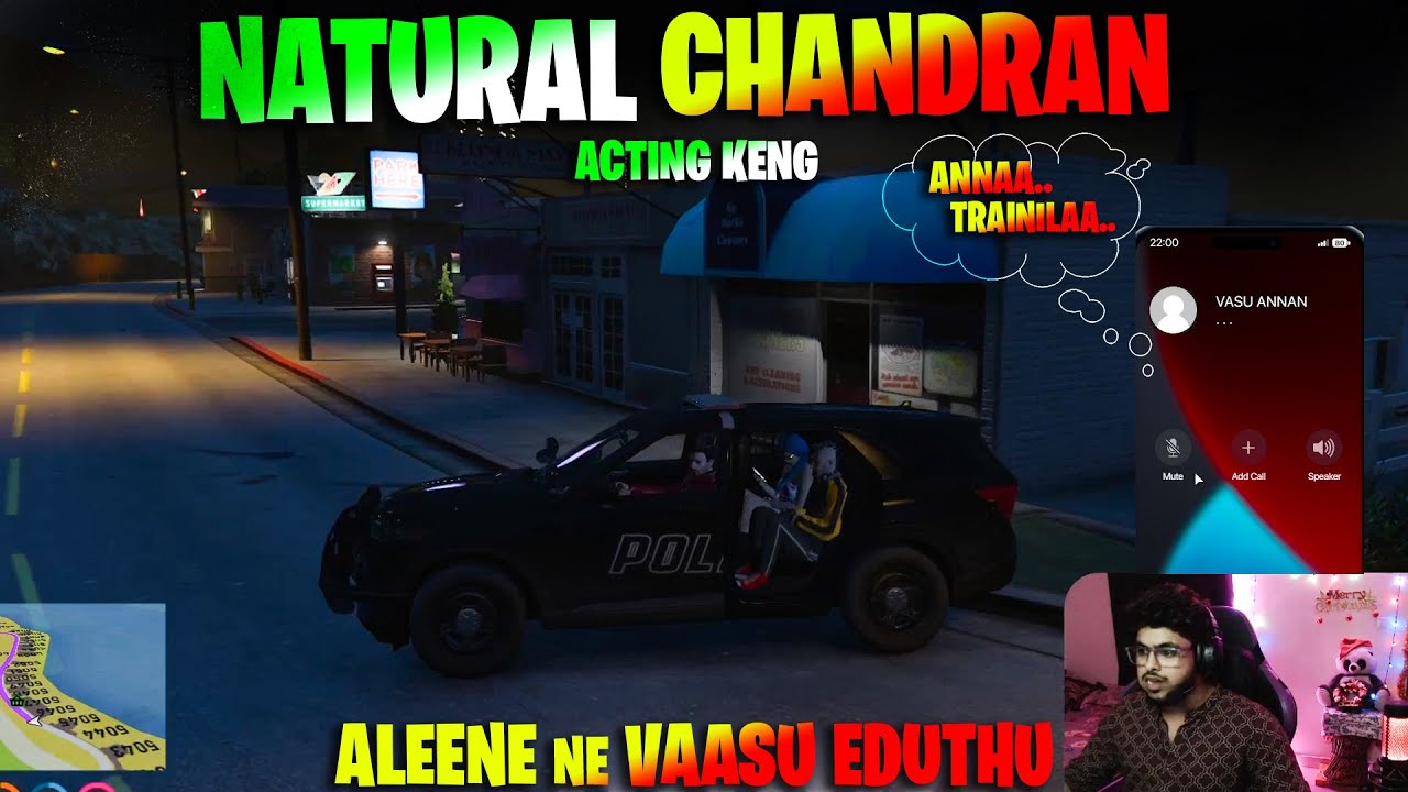 Best Actor Chandran 😌❤അണ്ണാ Njn Train😂🤭 ijjathi Natural Acting💥50Cr ന് വേണ്ടി Police Vandi Pokki