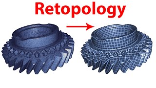 Retopology Using Instant Meshes  TutorialsUp