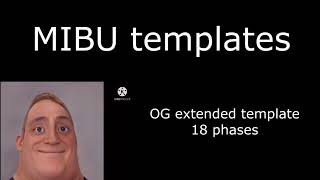 MIBU (MIBU templates) Part 1