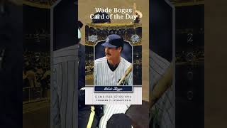 Wade Boggs 2008 Upper Deck Yankee Stadium Legacy Collection 5543