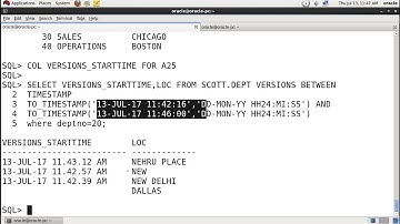 Lecture 9 Flashback In Oracle Part -1