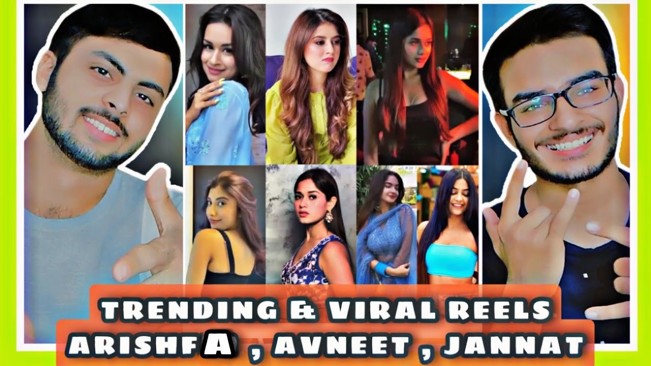 Today Viral Insta Reels Of Avneet Arishfa Jannat Anushka And Others Pakistani Reaction Youtube