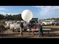 Weather Balloon Launch at Soberanes Fire from NWS Sacramento incident meteorologist