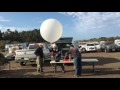 Weather Balloon Launch at Soberanes Fire from NWS Sacramento incident meteorologist